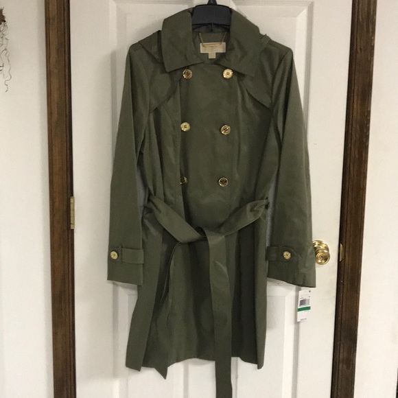 michael kors army jacket